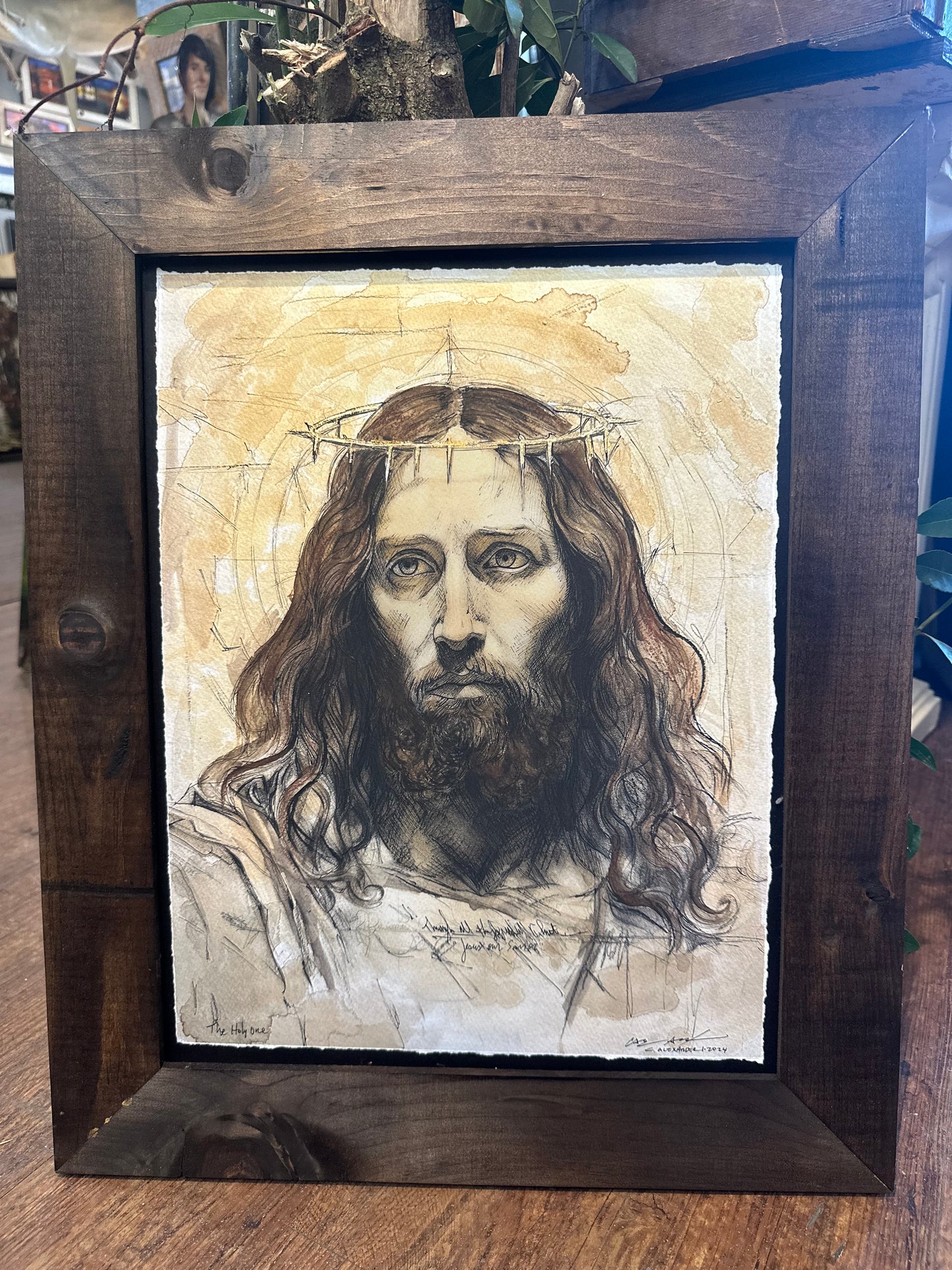 The Holy One - Jesus Portrait Two