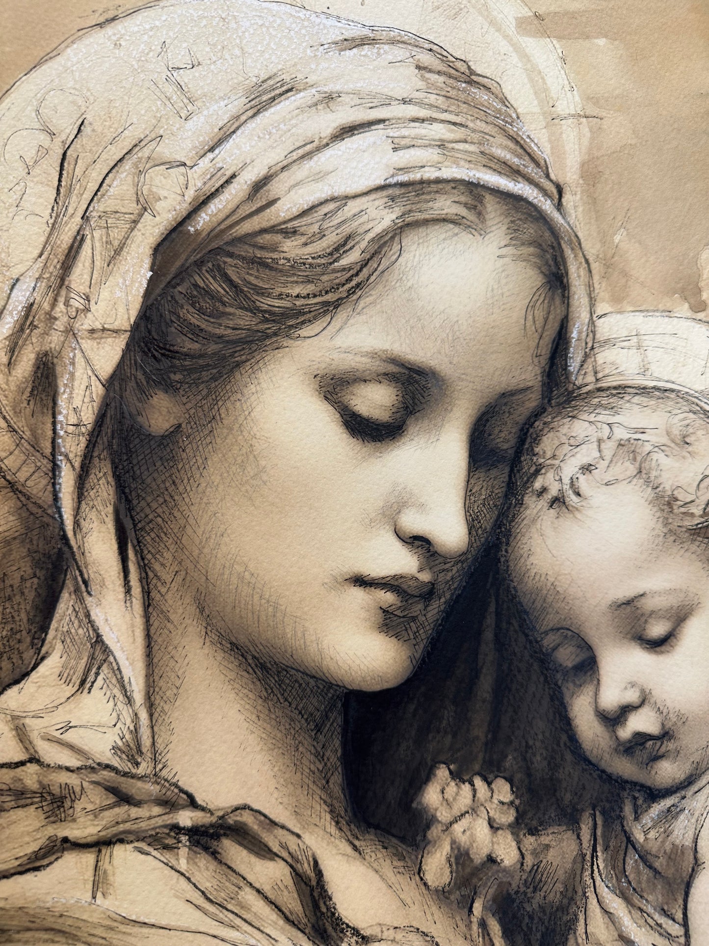 Madonna and Child: Flowers of Grace