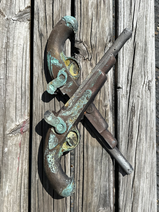 Jean Lafitte Pistols: Tri-tone Patina Finish
