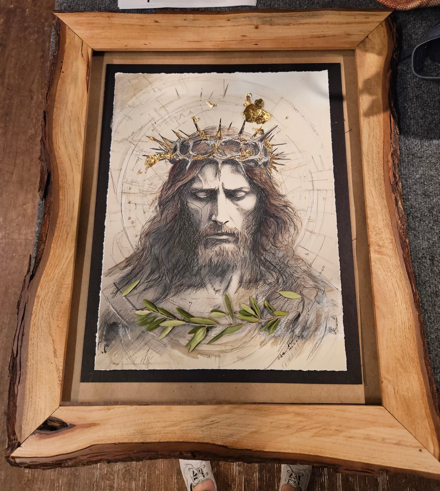 Lamb of God - Jesus Portrait Four – Candice Alexander Art Studio