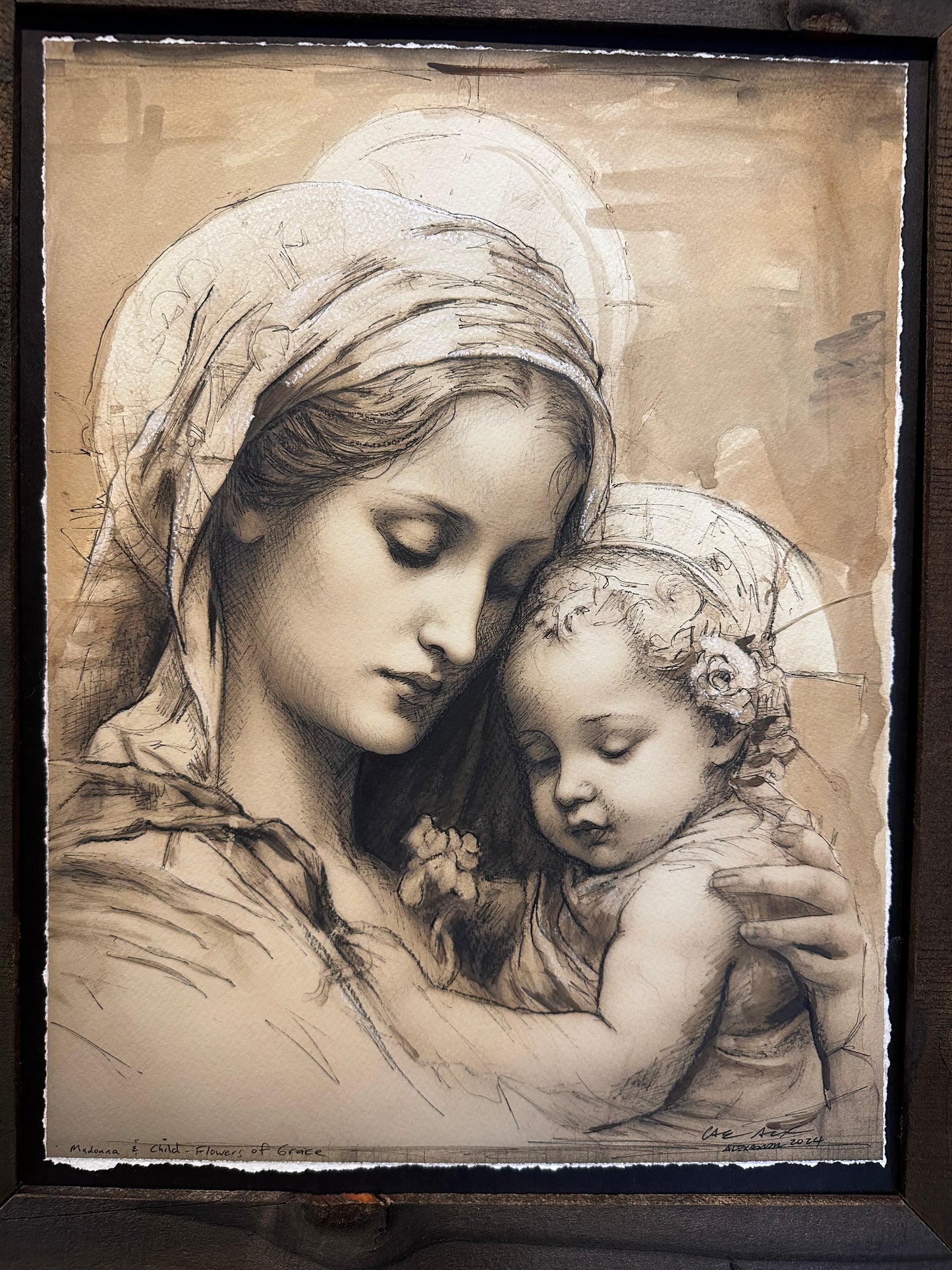 Madonna and Child: Flowers of Grace