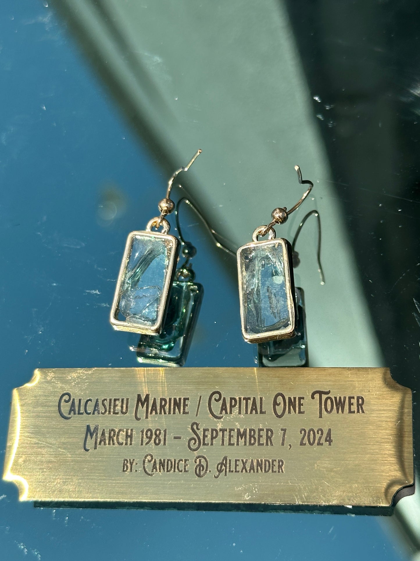 Tower Glass Earrings