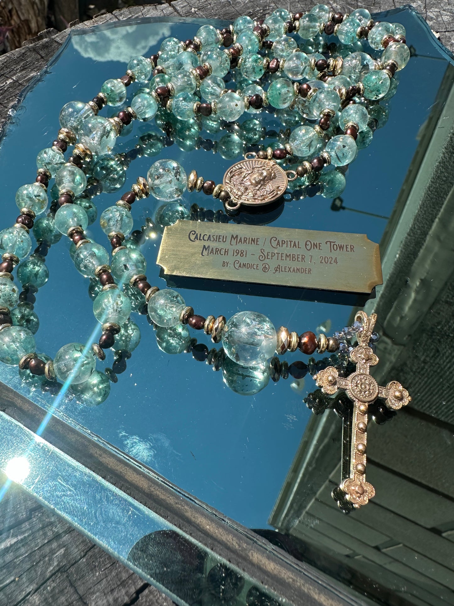 Tower Glass Rosaries