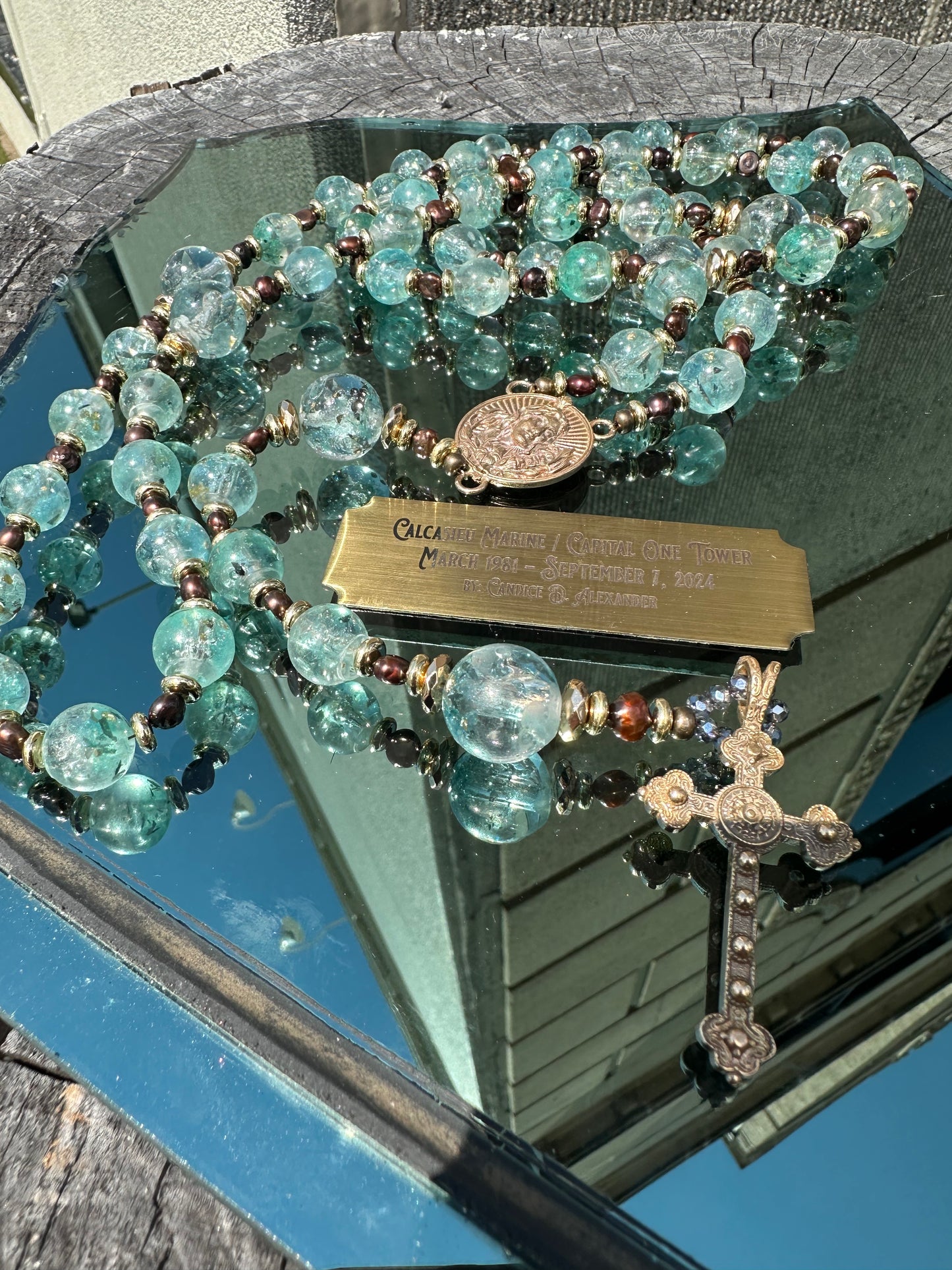 Tower Glass Rosaries