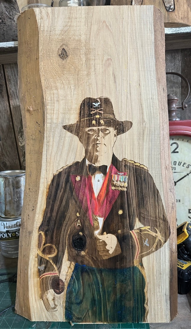 Engraved Wood Portraits