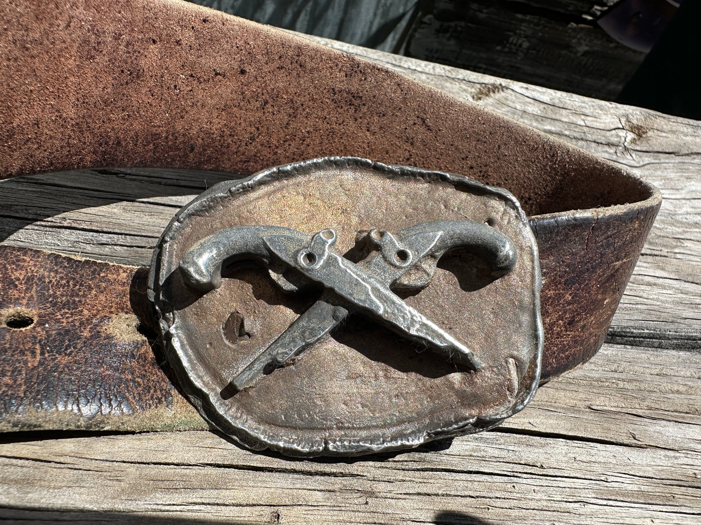 Jean Lafitte Pistol Belt Buckle