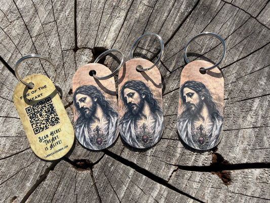 Fire of the Heart Keychains