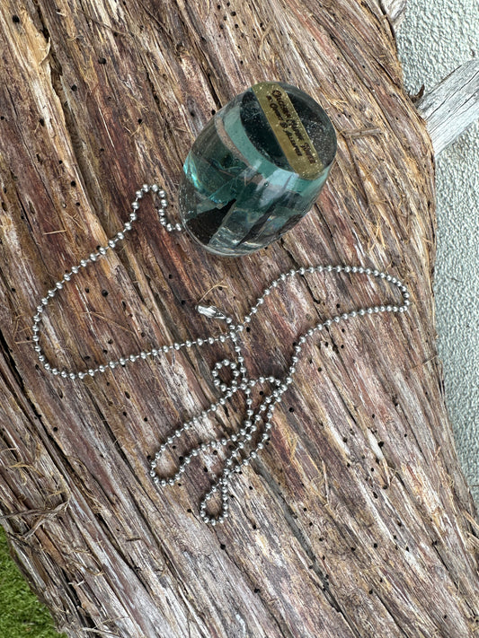 Tower Glass Fan Pull