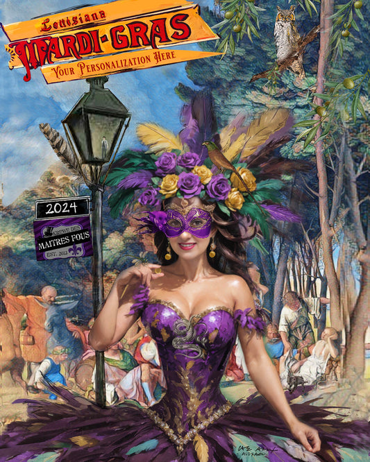 Krewe des Maitres Fous - Mardi Gras 2024