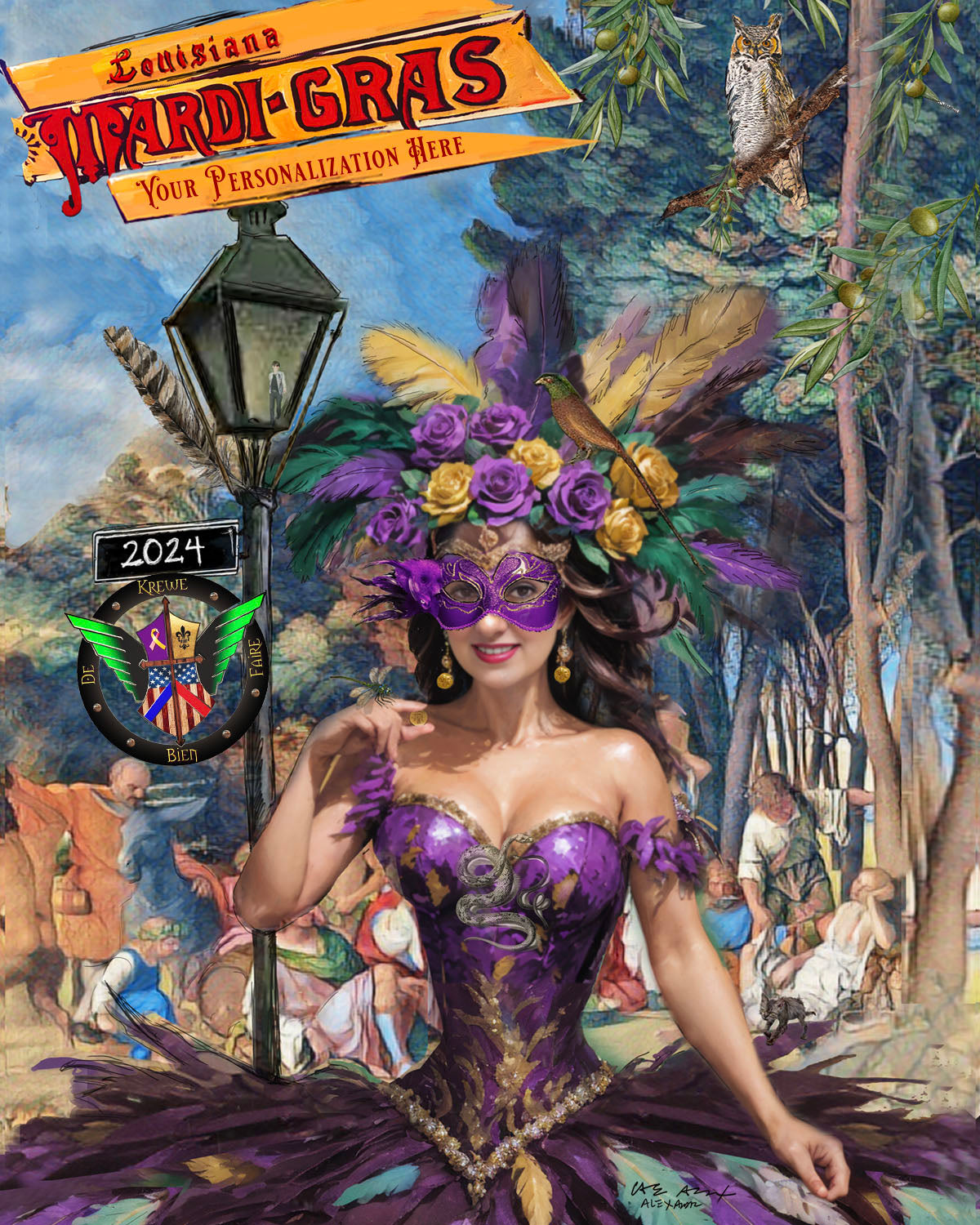 Krewe de bien Faire - Mardi Gras 2024