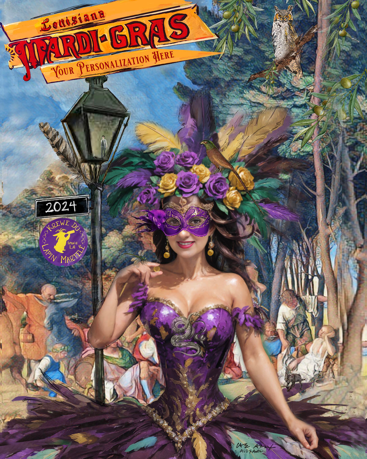 Krewe du Lapin Martele - Mardi Gras 2024