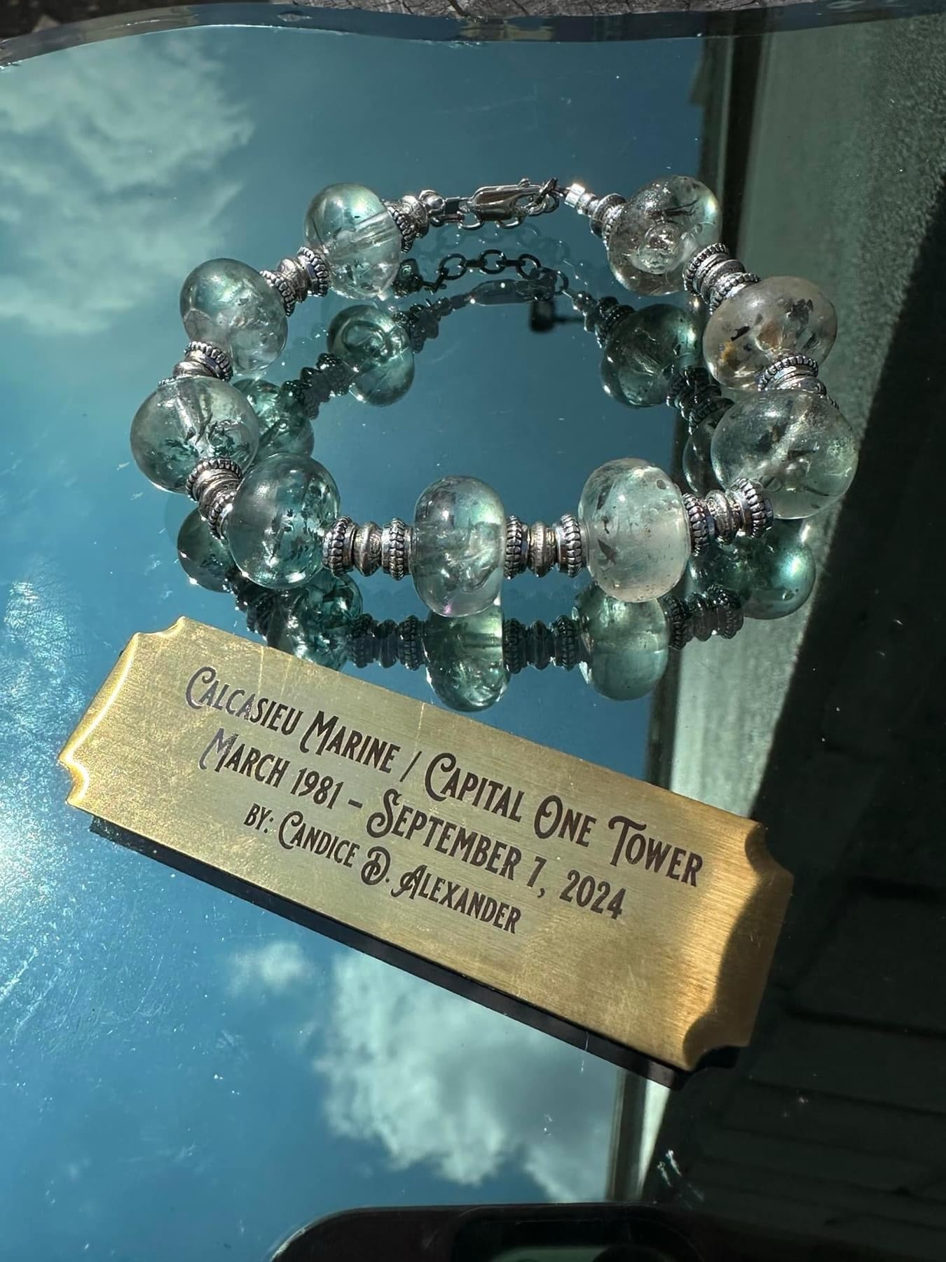 Tower Glass Bracelets and Cuffs