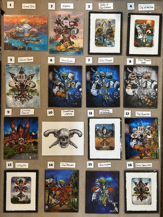 Fleur de Lis Louisiana Collection