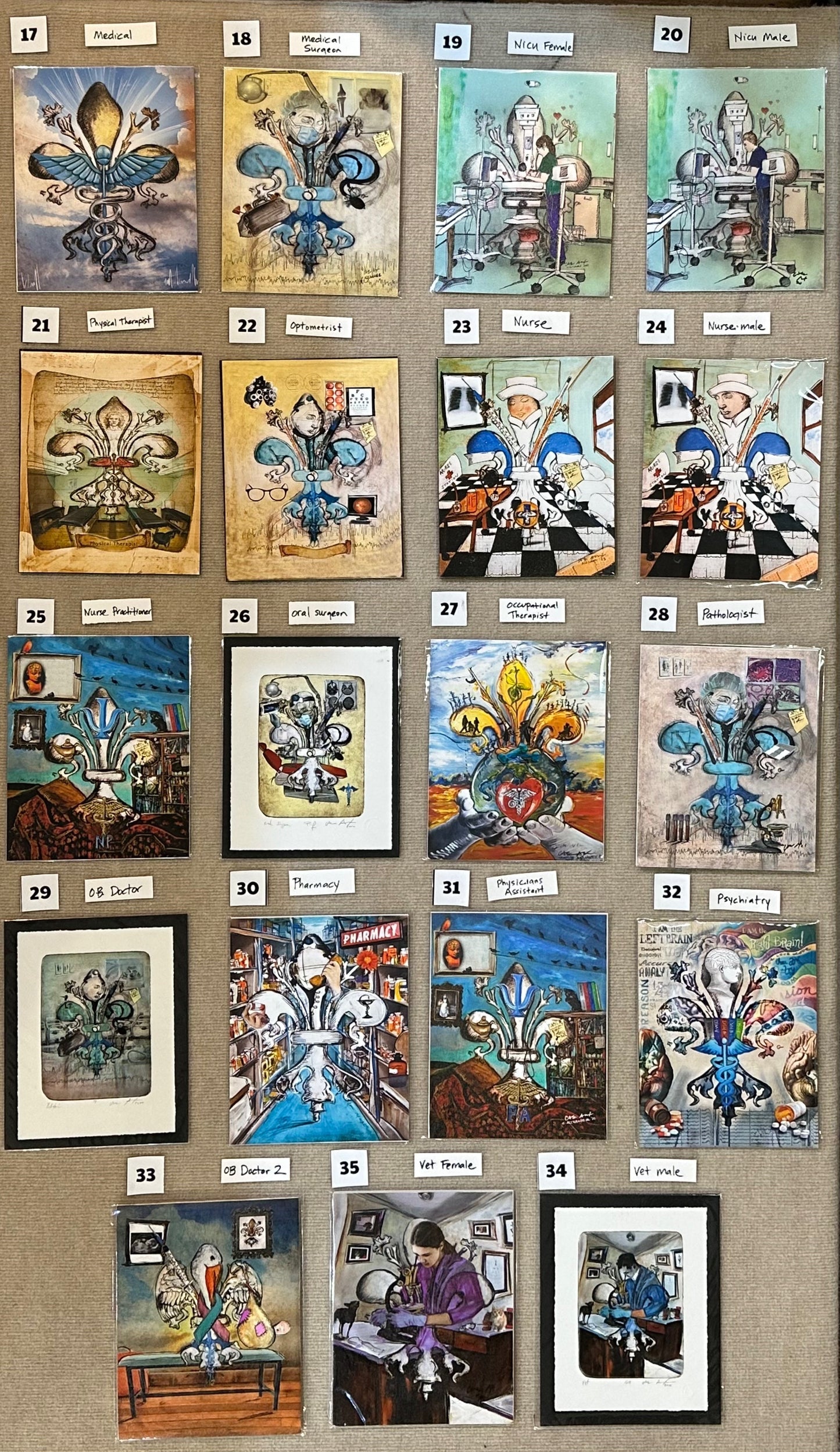 Fleur de Lis Medical Series