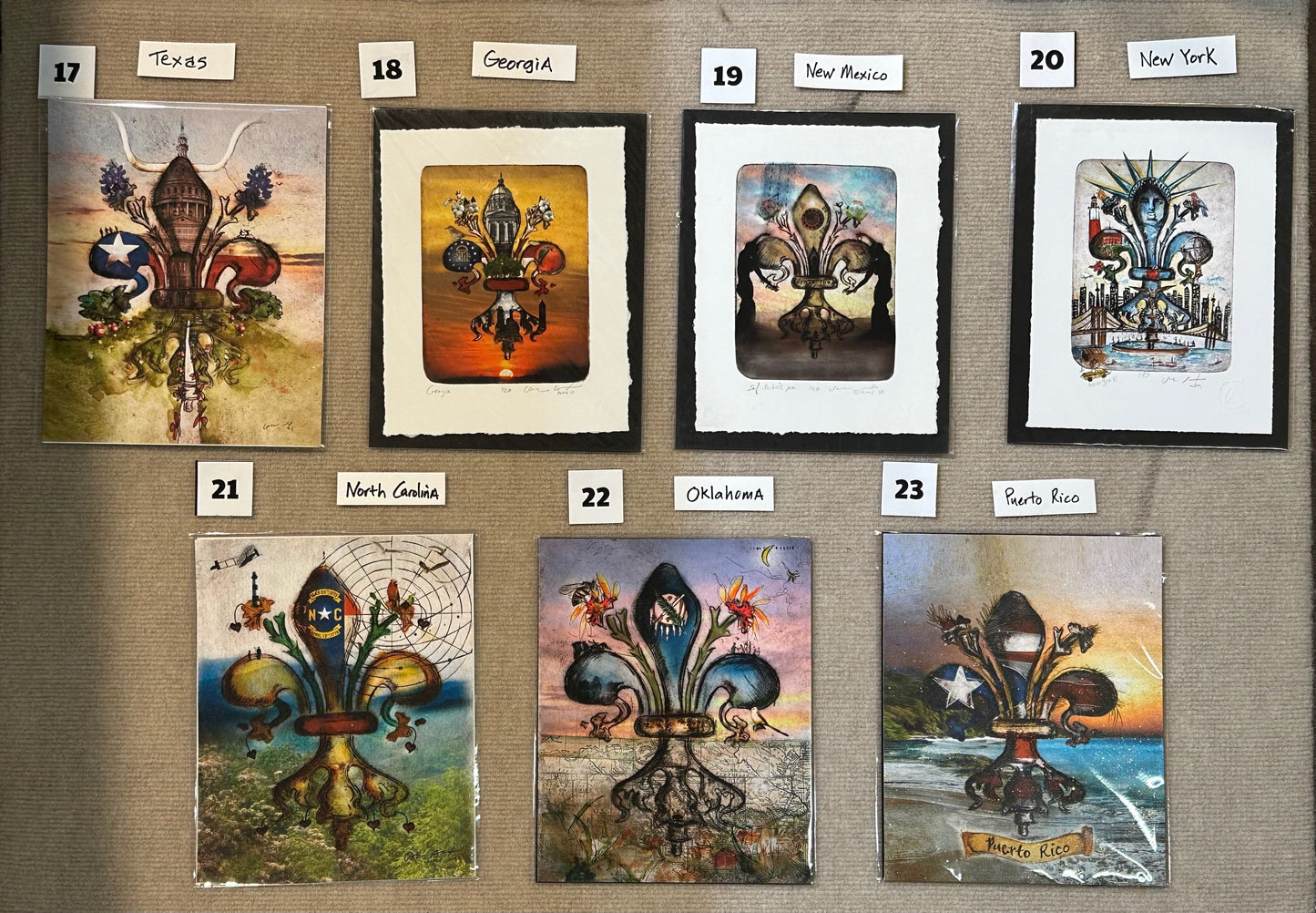 Fleur de Lis United States Collection