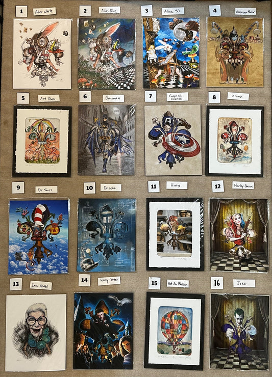 Fleur de Lis Whimsical Art Collection