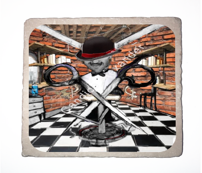 Barber (Brick Background)