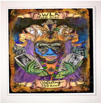 2017 Official SWLA Mardi Gras King Poster