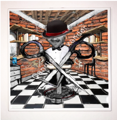 Barber (Brick Background)