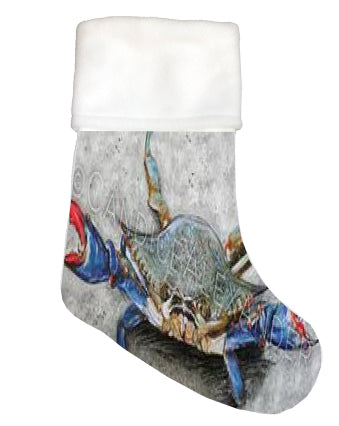 Turtle Christmas Stocking 