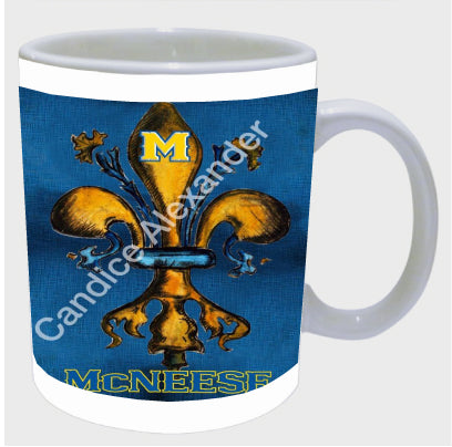 McNeese Blue and Gold No Cap