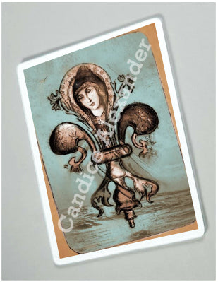 Mary of the Seas Antique Sepia