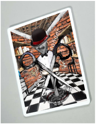 Barber (Brick Background)
