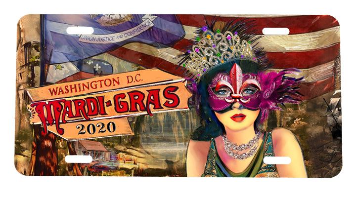 2020 Washington DC Mardi Gras Poster