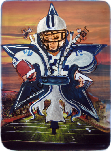 Dallas Cowboys Candice Alexander Fleur De Lis Fleur De Lis art by Candice Alexander, Louisiana Artist