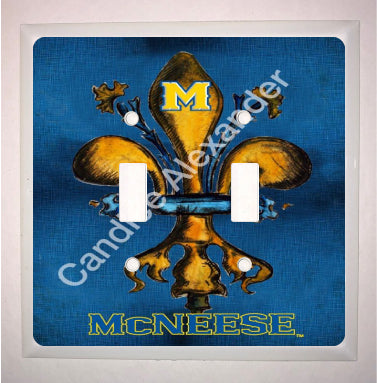 McNeese Blue and Gold No Cap
