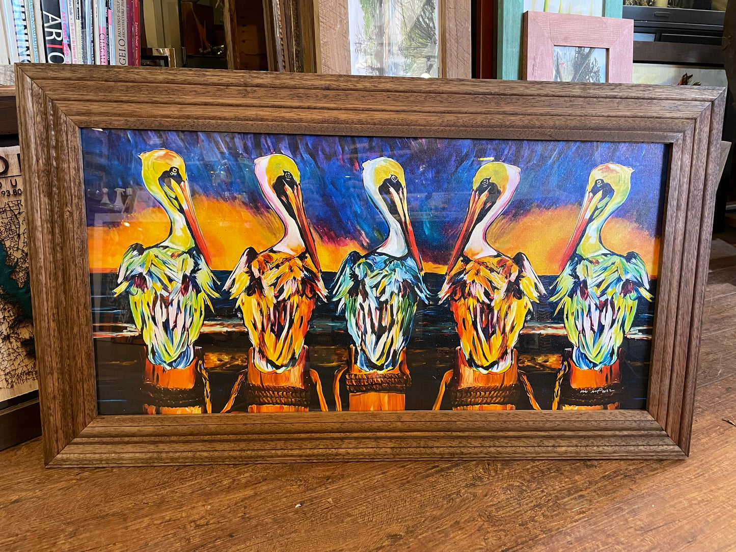 Five Pelicans