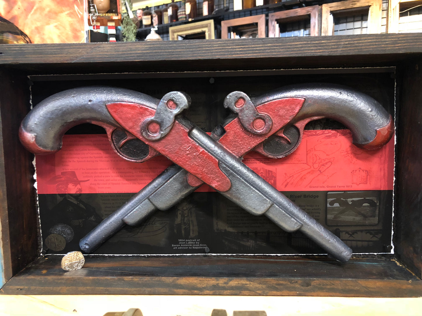 Jean Lafitte Pistols: Thin Red Line Finish