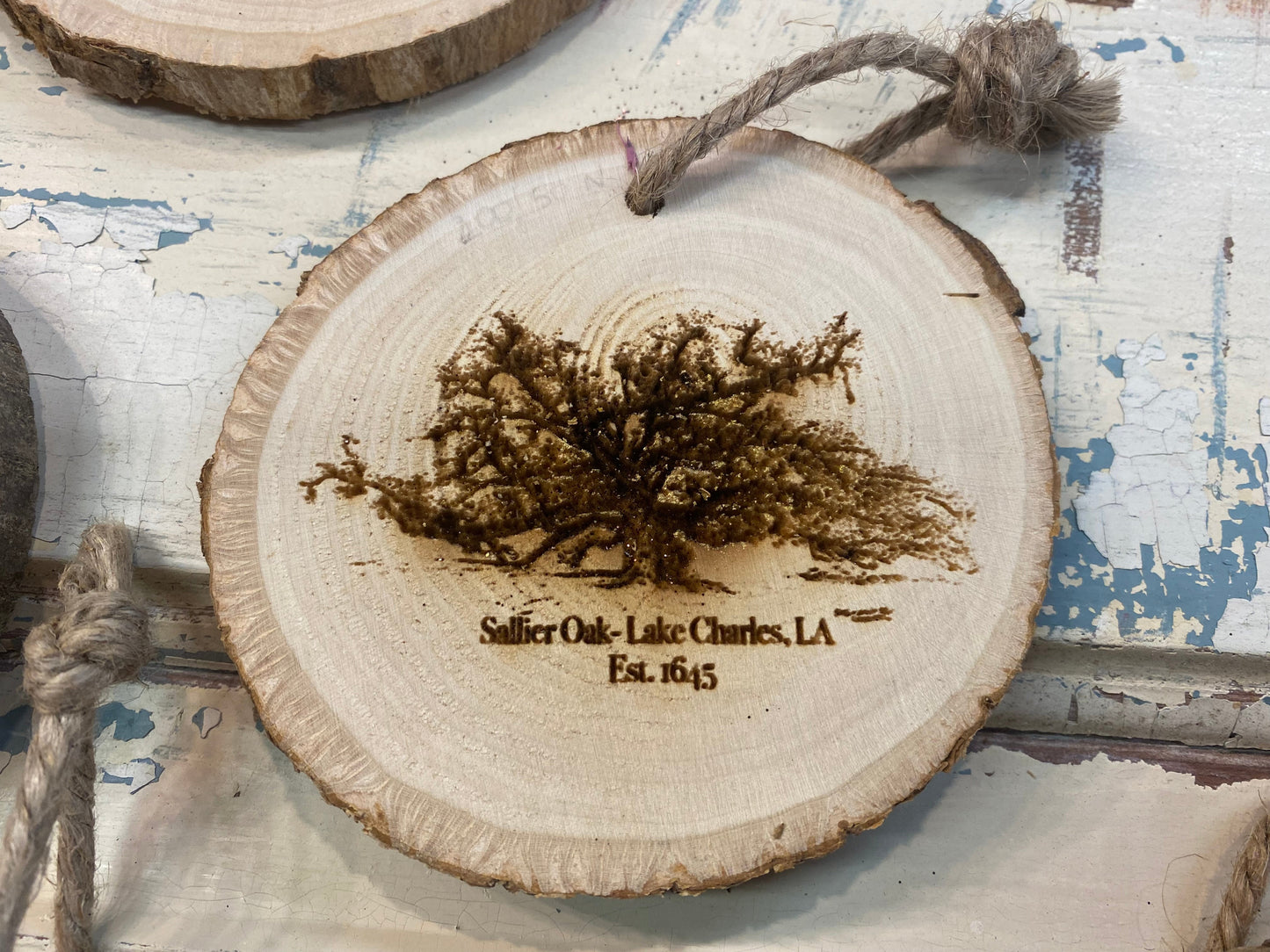 Sallier Oak Wooden Ornament