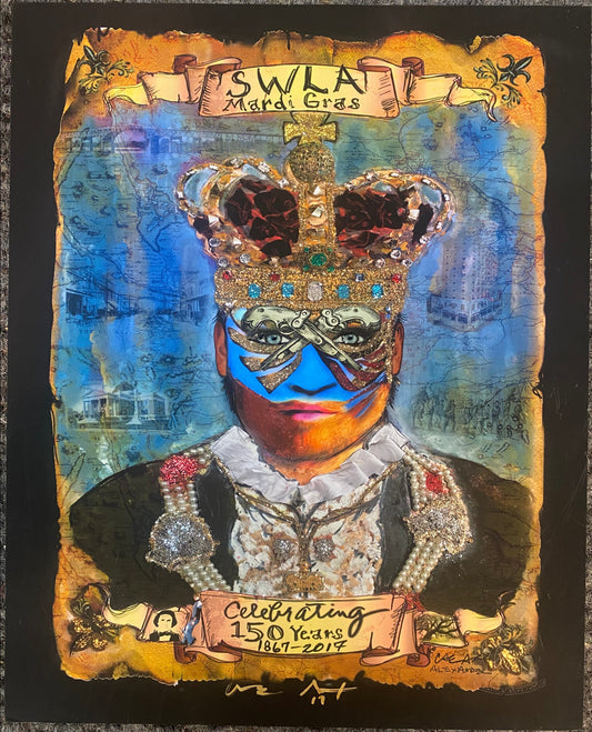 2017 Official SWLA Mardi Gras King Poster