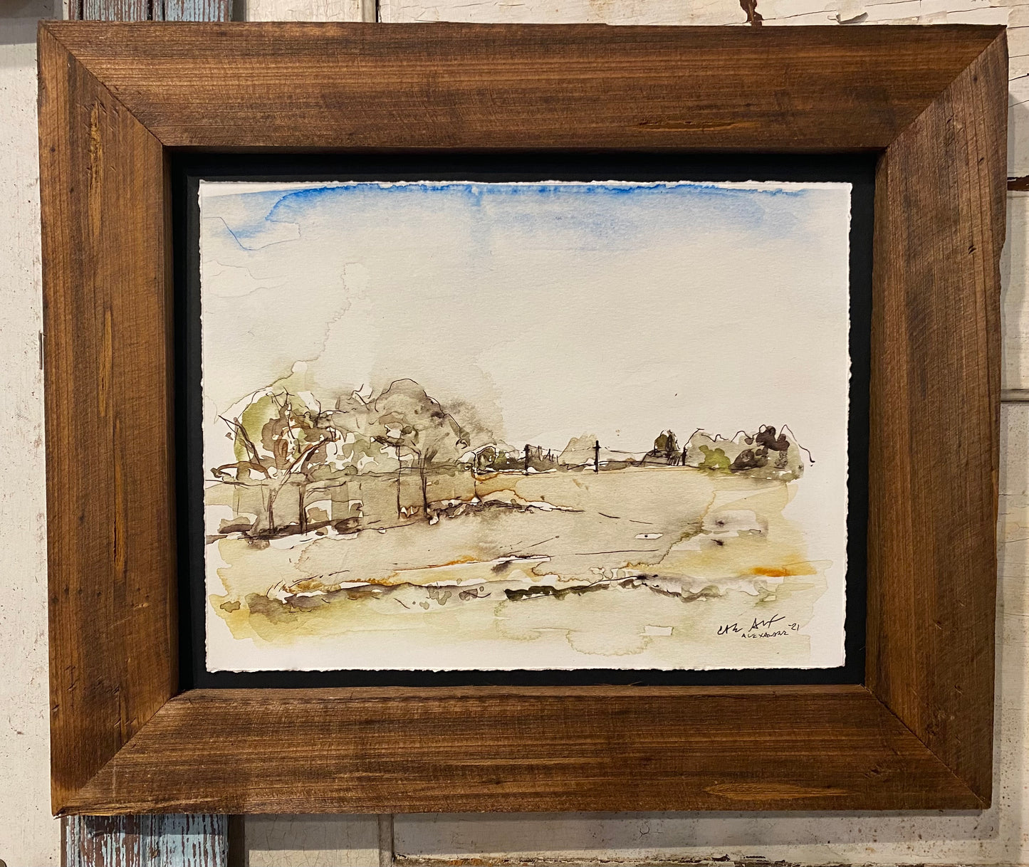 Watercolor Roanoke Louisiana