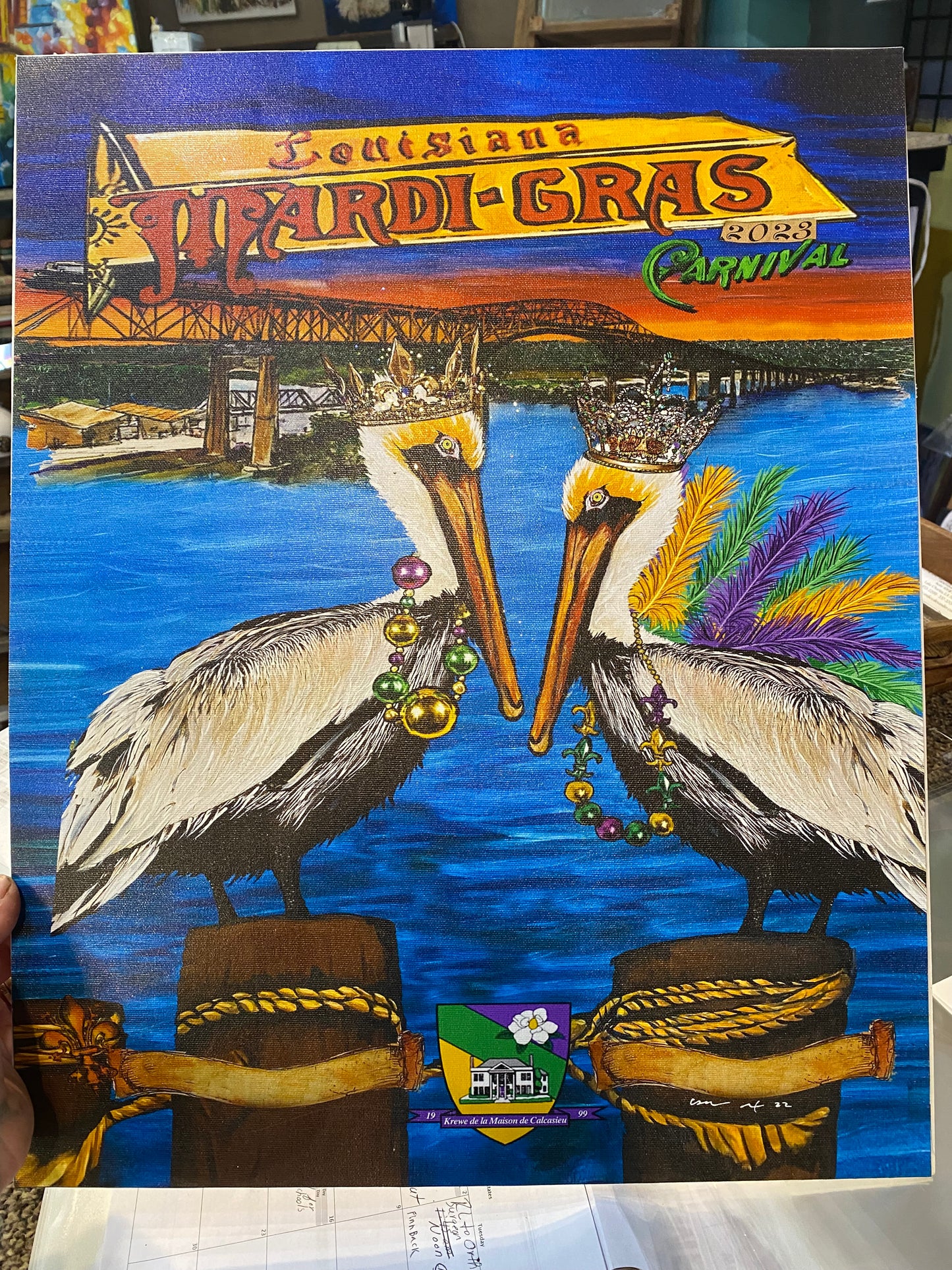 2023 Louisiana Mardi Gras Poster