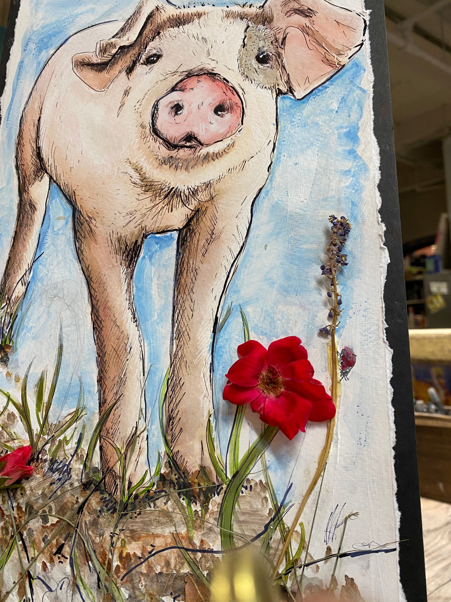 Rose Pig