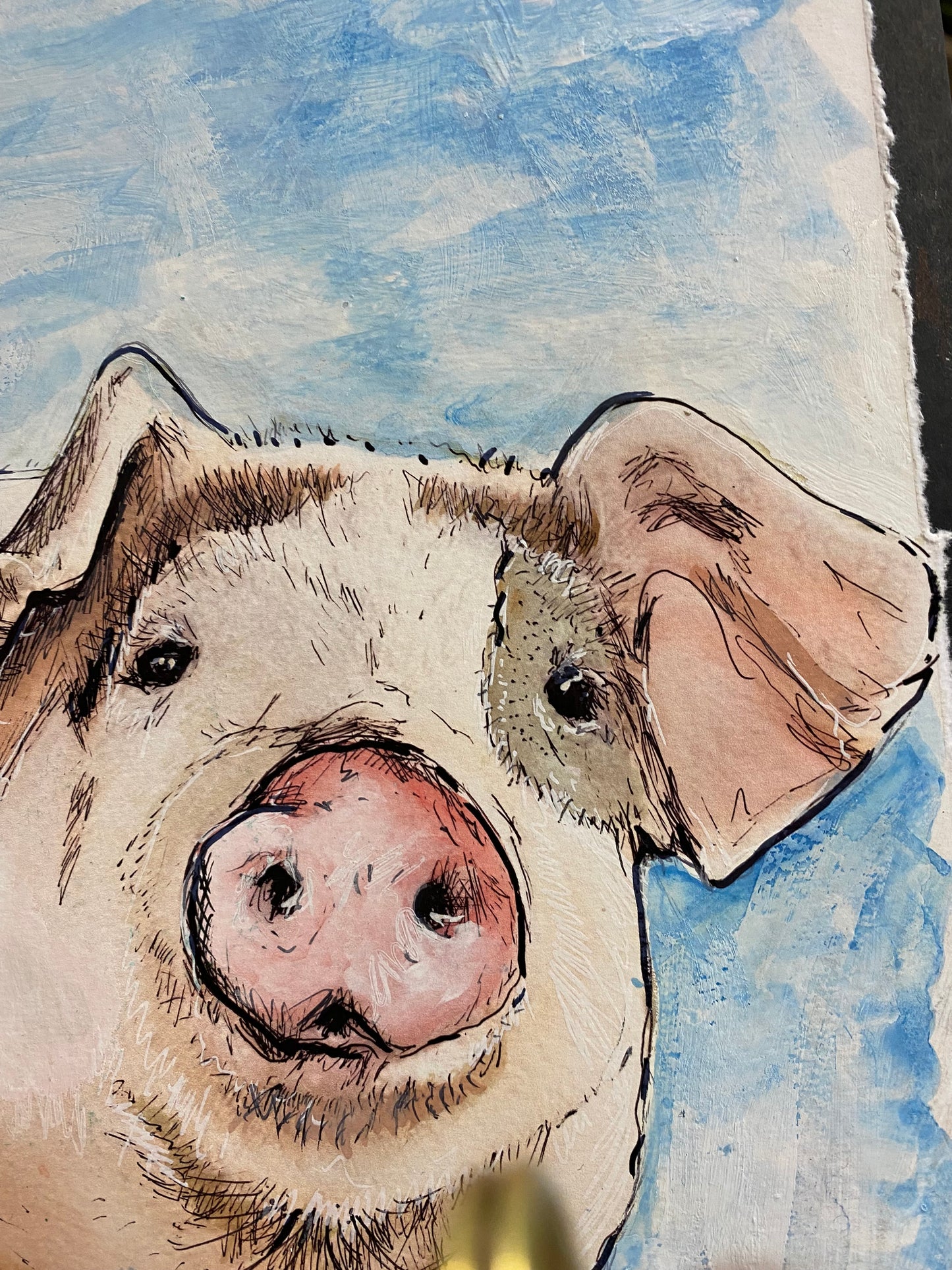 Rose Pig