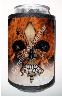 Skull with Flames