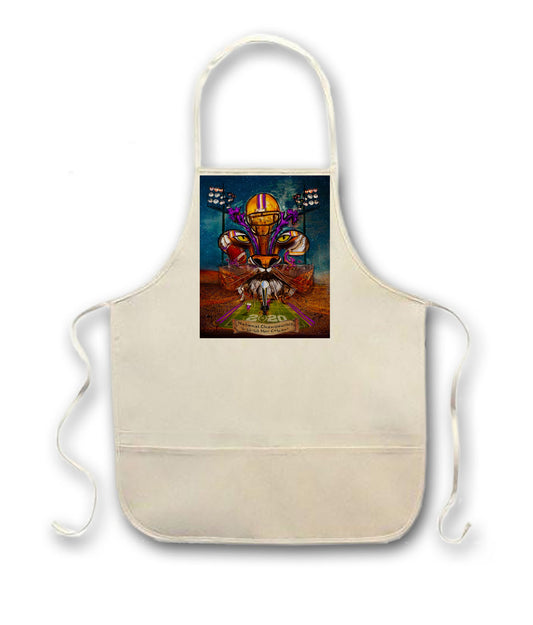 LSU Championship 2020 Louisiana Fleur De LIs Art by Candice Alexander Louisiana Artist