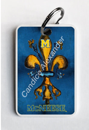 McNeese Blue and Gold No Cap