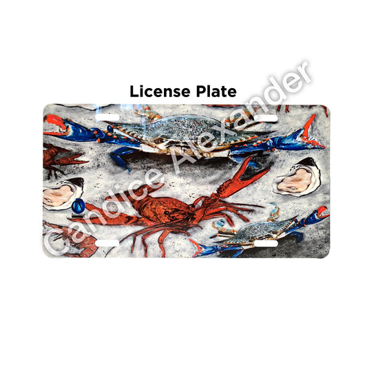 Customizable License Plate