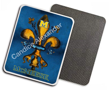 McNeese Blue and Gold No Cap