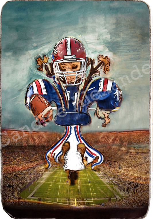 New England Patriots Fleur De Lis art by Candice Alexander, Louisiana Artist Fleur de Lis design by Candice Alexander, Fleur De Lis Artist