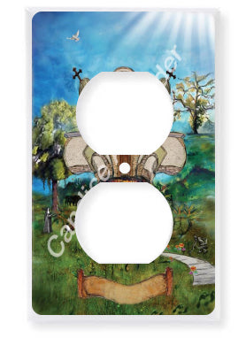 St. Martin DePorres Wedding Outlet Plates