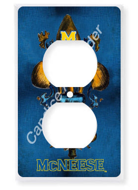 McNeese Blue and Gold No Cap
