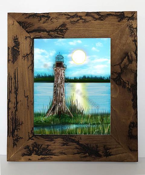 Candice Alexander Sabine Lighthouse Electrocuted Frame