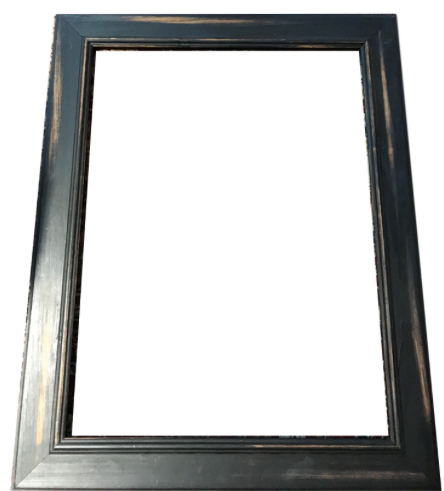 Distressed Black Frame