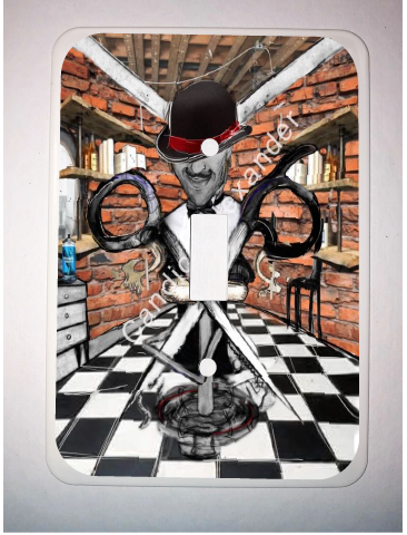Barber (Brick Background)