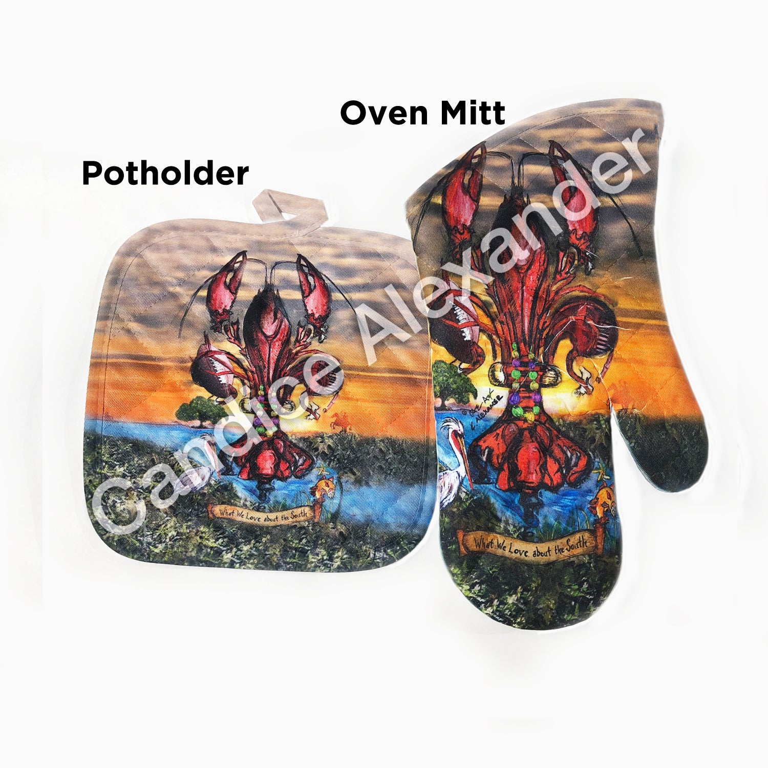 Customizable Pot Holder & Oven Mitt